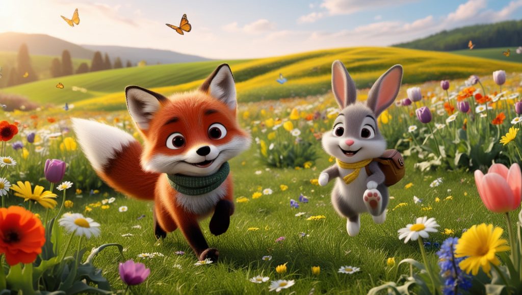 Leonardo_Phoenix_09_Max_A_tiny_red_fox_with_fluffy_white_cheek_1